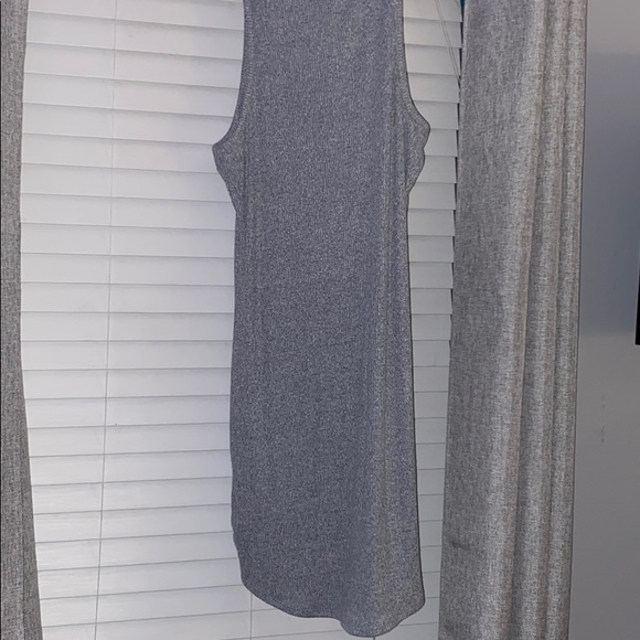 mid length gray dress - Picture 2 of 3